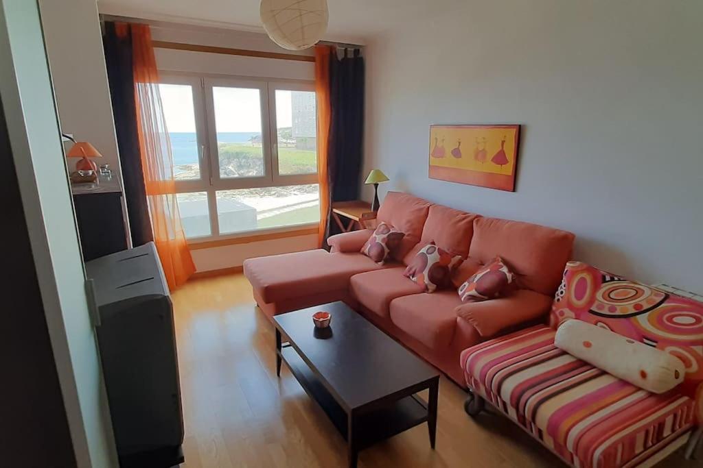 Apartamento 1ª Linea Con Vistas A La Playa Apartment San Ciprian  Bagian luar foto